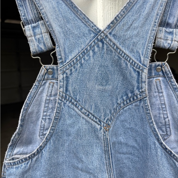 GAP Light Blue Denim Overalls - Picture 2 of 12